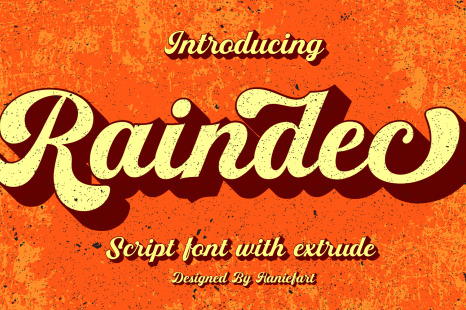 Raindec Font
