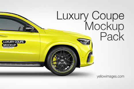 Luxure Coupe Mockup - Pack