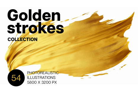 Golden strokes