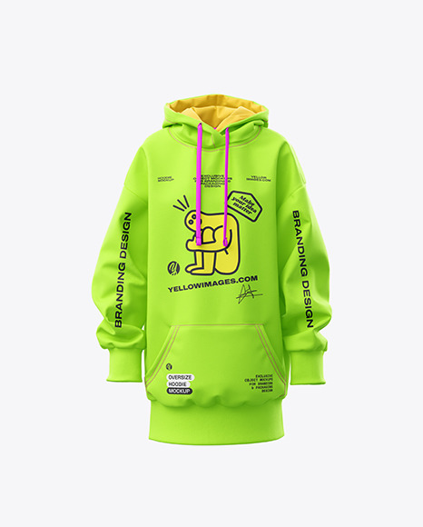 Oversized Hoodie Mockup