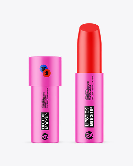 Matte Lipstick Mockup