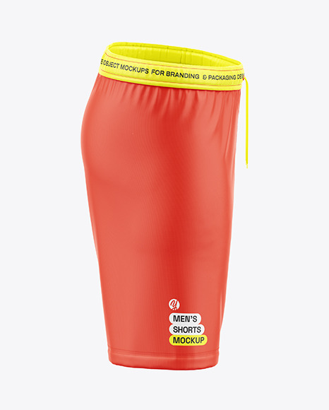 Shorts Mockup - Side View