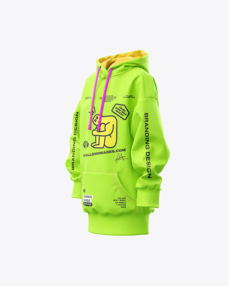 Oversized Hoodie Mockup