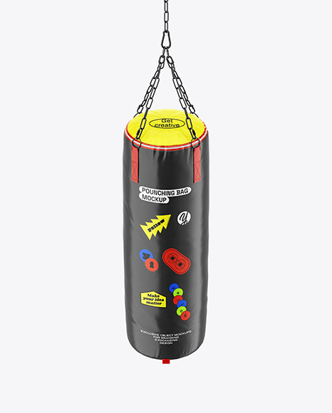 Punching Bag Mockup
