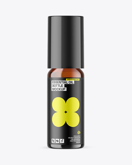 Essential Oil Bottle Mockup