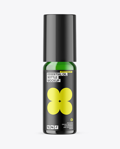 Essential Oil Bottle Mockup