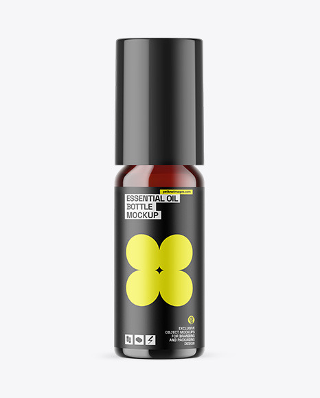 Essential Oil Bottle Mockup