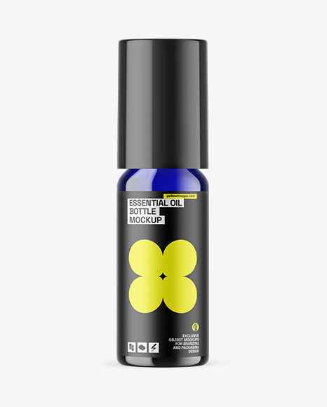 Essential Oil Bottle Mockup