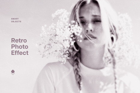 Silent Film Retro Photo Effect