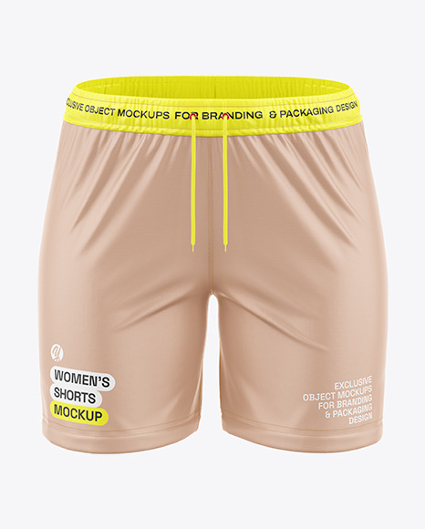 Women&#039;s Shorts Mockup