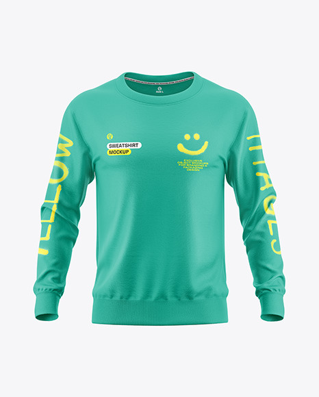 Men’s Sweatshirt Mockup - Front View