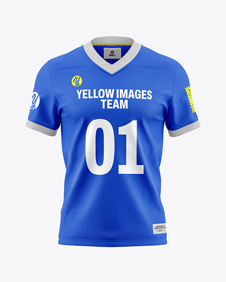 Football Jersey Mockup - Front View