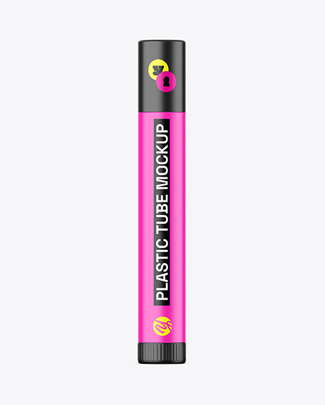 Matte Cigar Tube Mockup