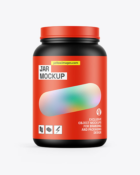 Matte Jar Mockup