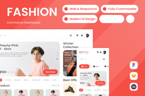 Everbronx - Fashion Commerce Dashboard