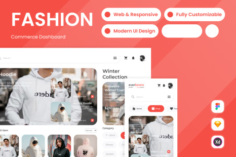 Everbronx - Fashion Commerce Dashboard V2