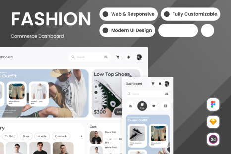 Outerwearer - Fashion Commerce Dashboard V2