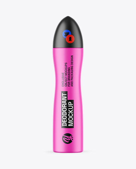 Matte Deodorant Mockup