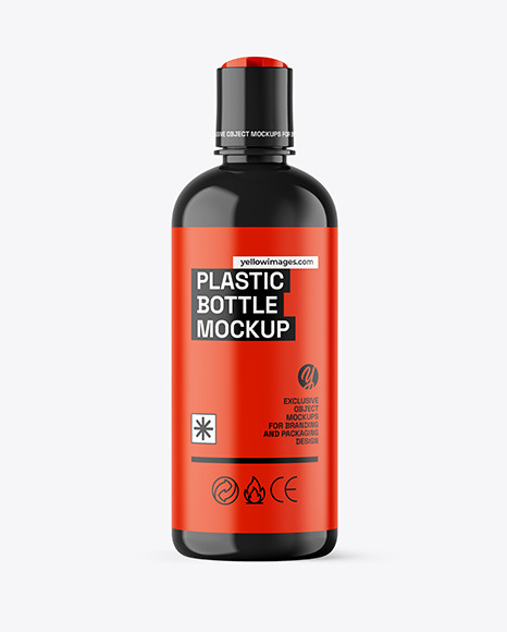 Glossy Cosmetic Bottle Mockup
