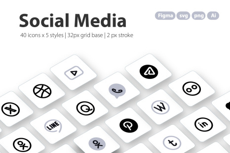 Social media icons