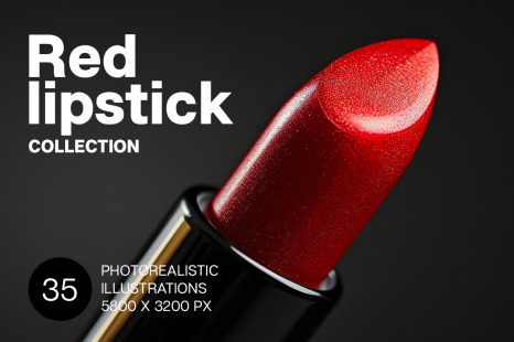 Red lipstick
