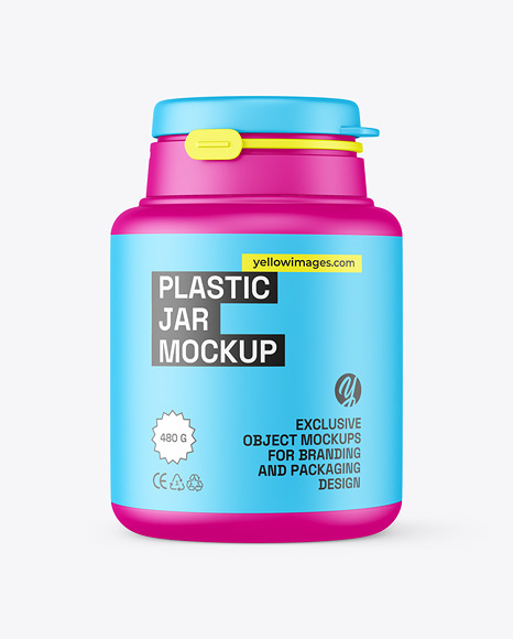 Pills Jar Mockups
