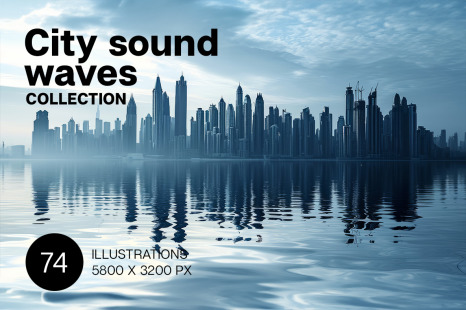 City sound waves