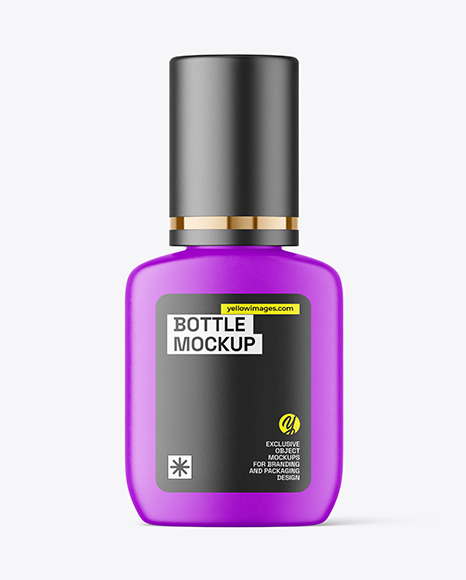 Matte Bottle Mockup