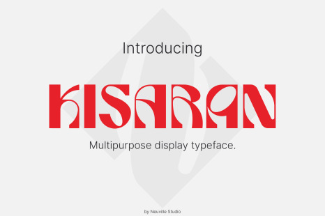 Kisaran Display Font