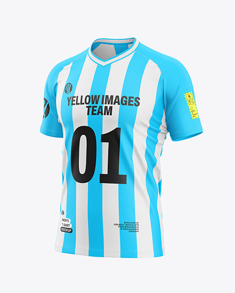 T-Shirt Mockup - Half Side View