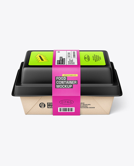 Salad Box Mockups