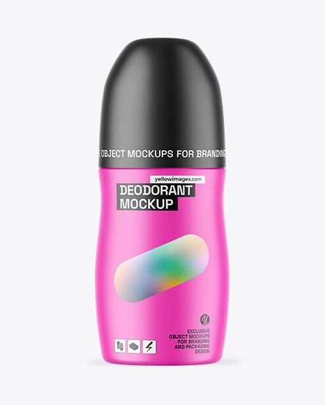 Matte Deodorant Mockup
