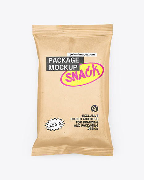 Kraft Snack Package Mockup