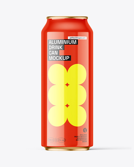 Glossy Drink Can