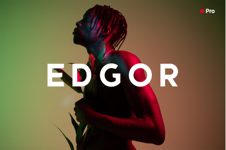 Edgor Display Typeface
