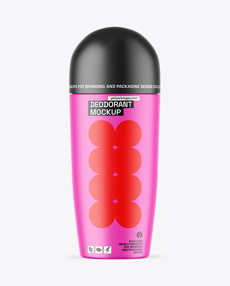 Matte Deodorant Mockup