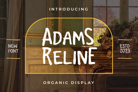 Adams Reline - Organic Handwritten