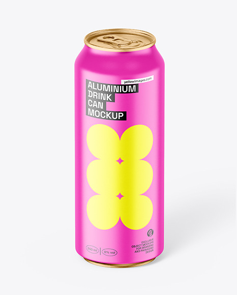Matte Drink Can