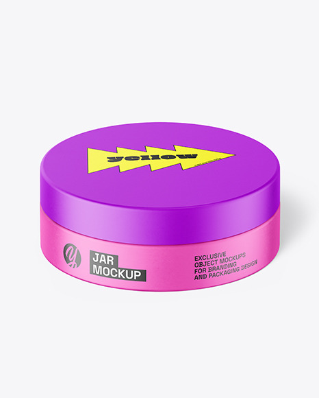 Matte Jar Mockup