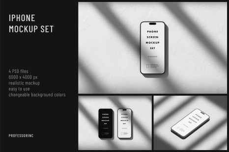 iPhone Mockup Set
