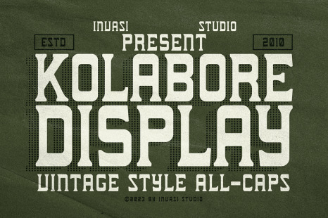 Kolabore - vintage Display