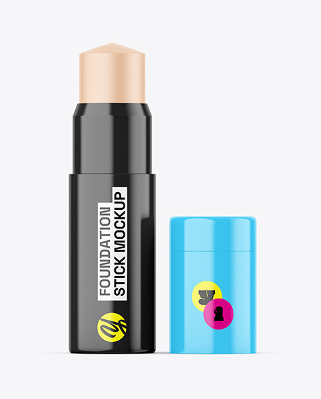 Glossy Foundation Stick Mockup