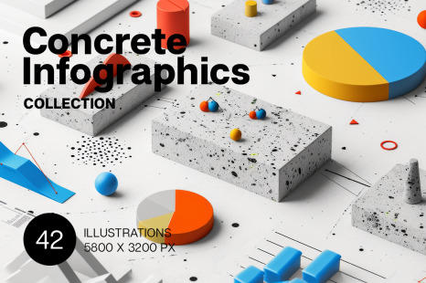Concrete infographics
