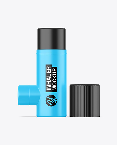 Matte Inhaler Mockup