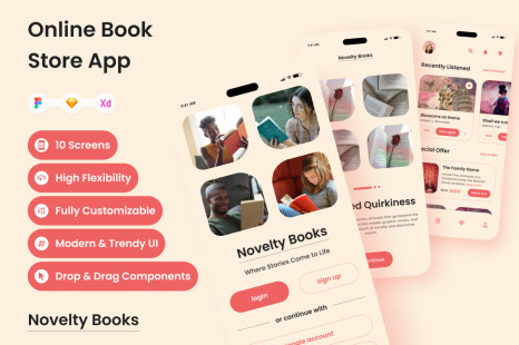 Novelty Books - Online Book Store Mobile App