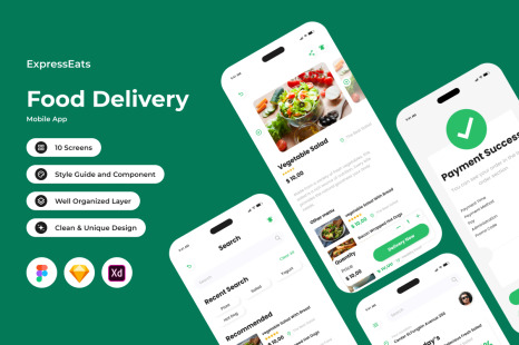 ExpressEats - Food Delivery Mobile App