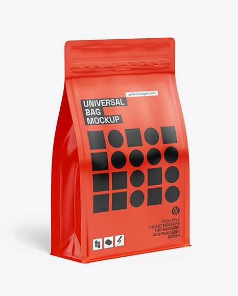 Glossy Universal Bag Mockup
