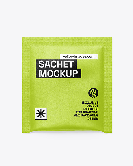 Kraft Sachet Mockup