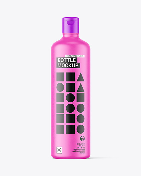 Matte Bottle Mockup
