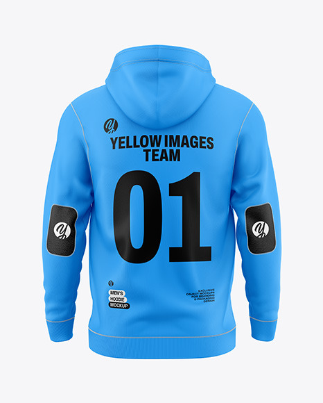 Hoodie Mockup - Back View